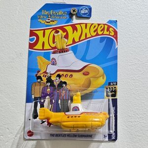 Hotwheels The Beatles Yellow Submarine